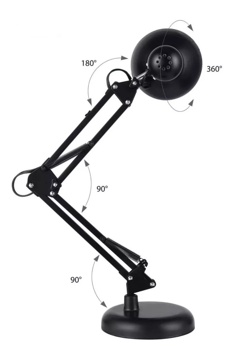Miniatura 3 de Lámpara De Escritorio Con Base Brazo