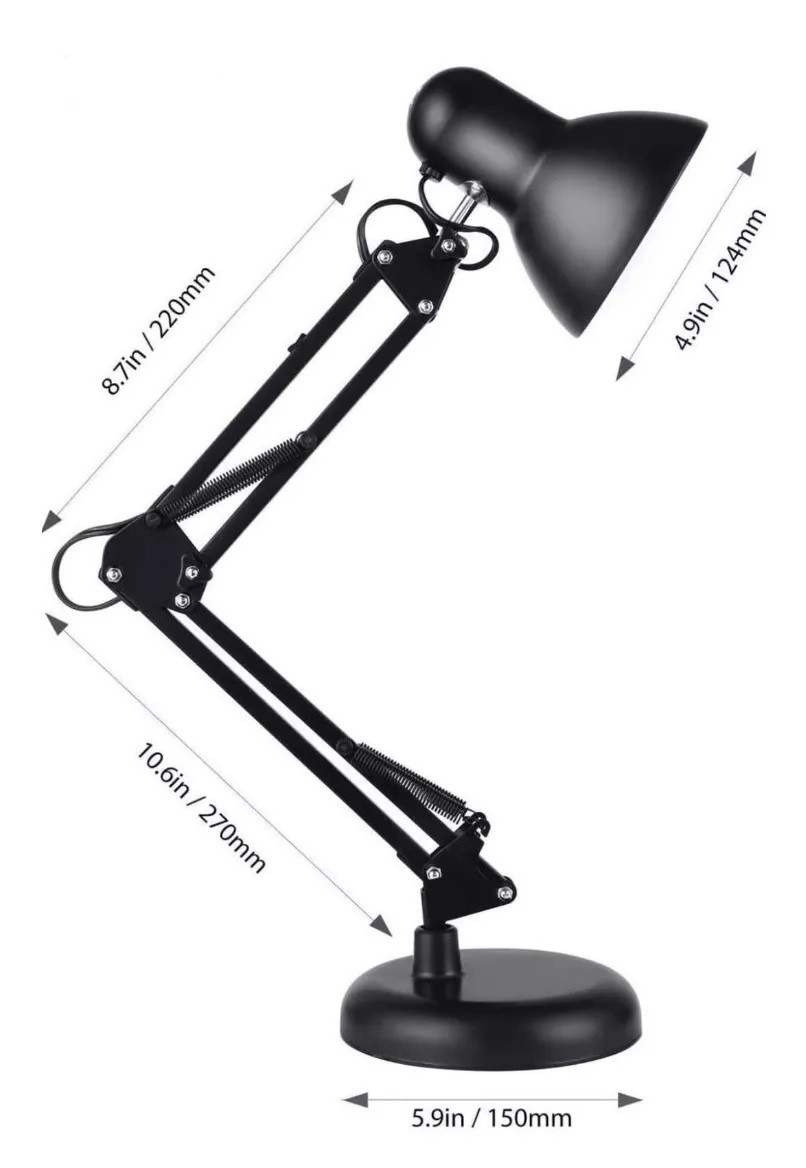 Miniatura 2 de Lámpara De Escritorio Con Base Brazo