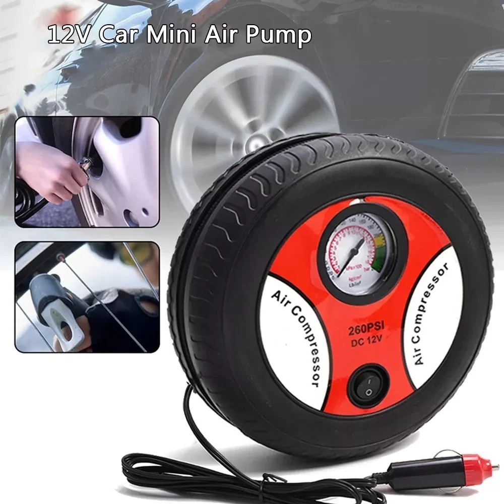 Miniatura 2 de Compresor Aire Portatil Infla Llantas