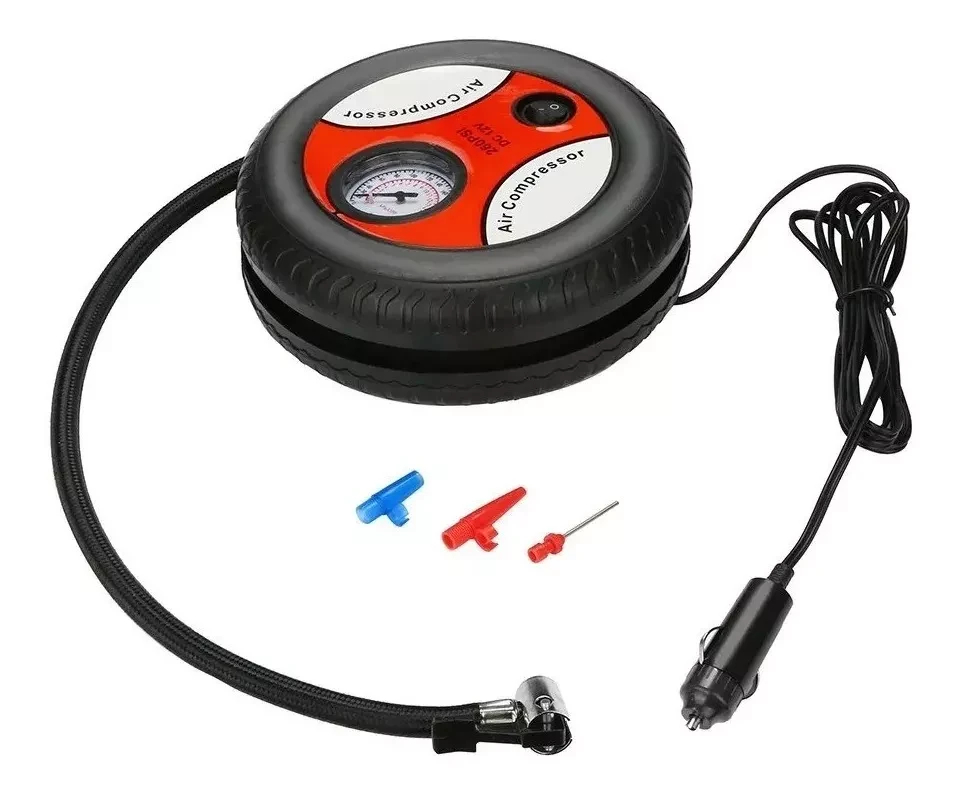 Miniatura 4 de Compresor Aire Portatil Infla Llantas