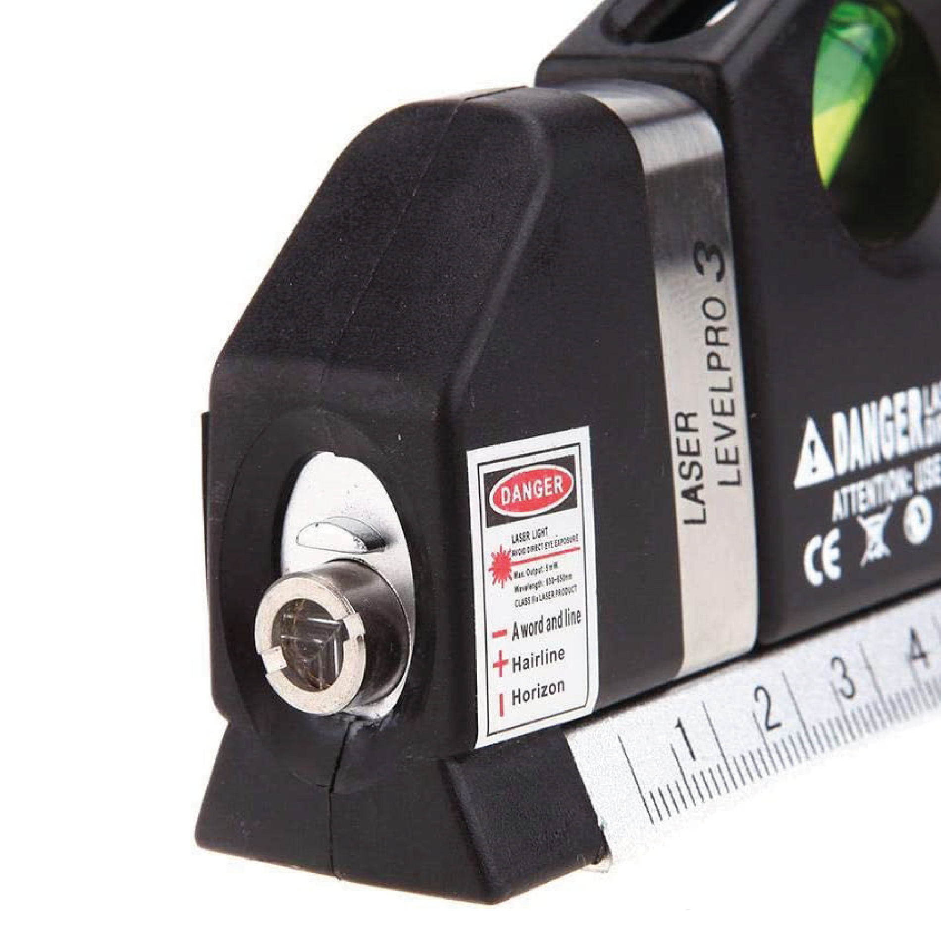 Miniatura 3 de Nivel Laser 4En1 Con Flexometro Burbujas