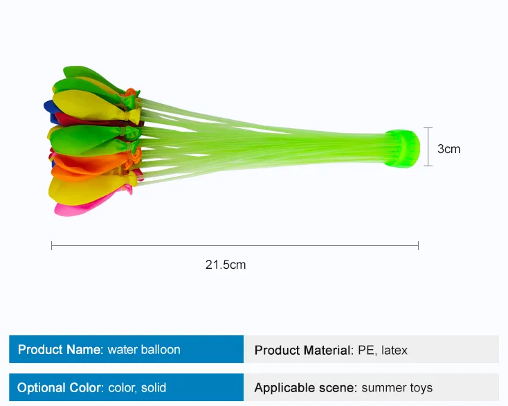 Miniatura 2 de Globos de agua 111 unidades