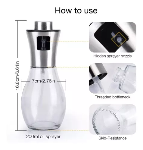 Miniatura 3 de Botella Spray De Aceite 200ml