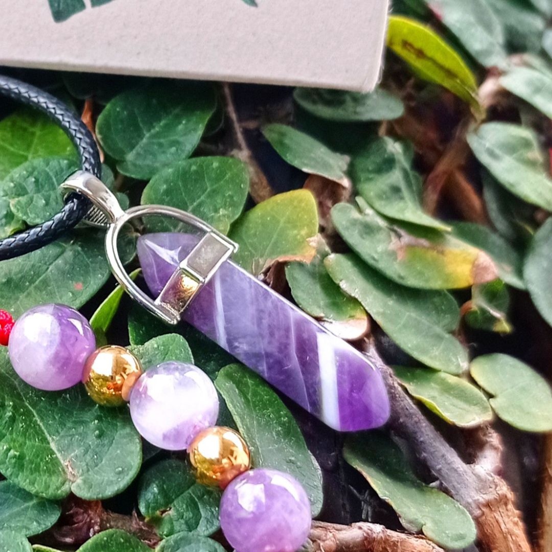 Miniatura 2 de Colgante Cuarzo Amatista