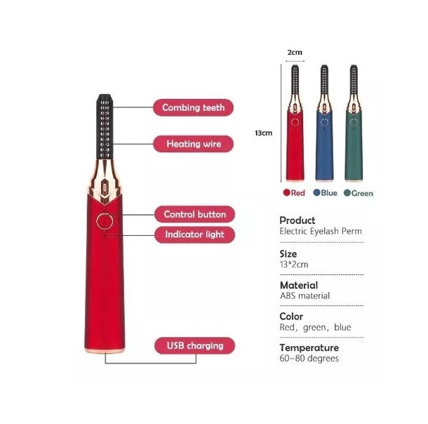 Miniatura 6 de Encrespador Eléctrico Pestañas