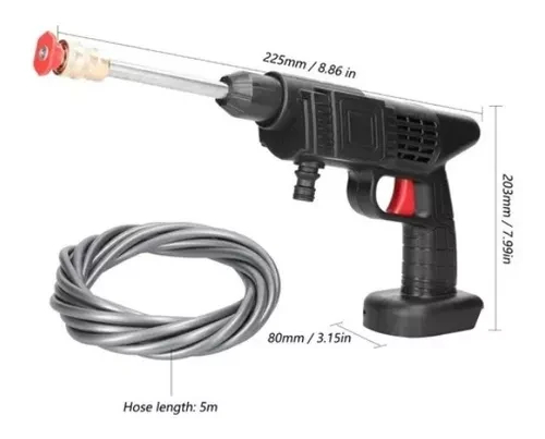 Miniatura 2 de Hidrolavadora Portátil Doble Batería 48v