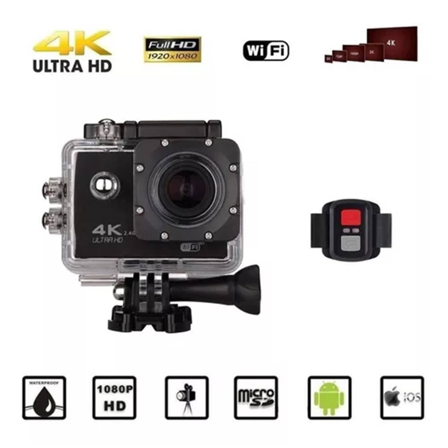 CAMARA 4K SPORT WIFI