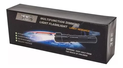 Miniatura 4 de Linterna taser eléctrica recargable