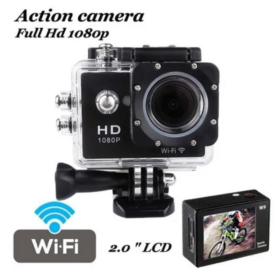 Miniatura 2 de Cámara Deportiva 1080 Hd + Accesorios