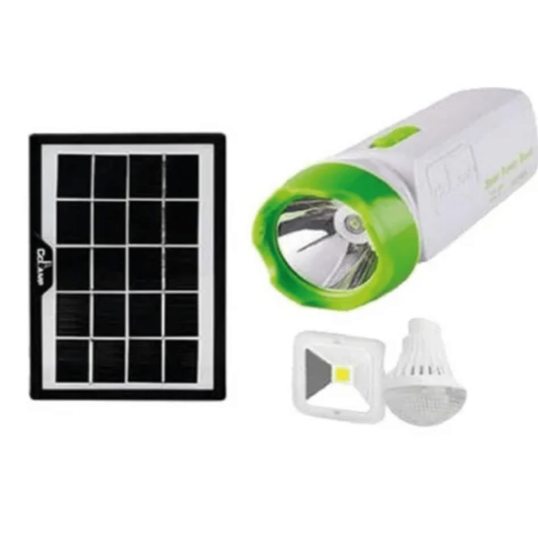 Miniatura 2 de Kit Linterna Recargable 3w Portátil Li