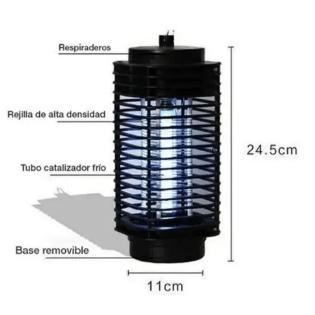 Miniatura 1 de Lámpara Eléctrica Mata Zancudos Mosquito