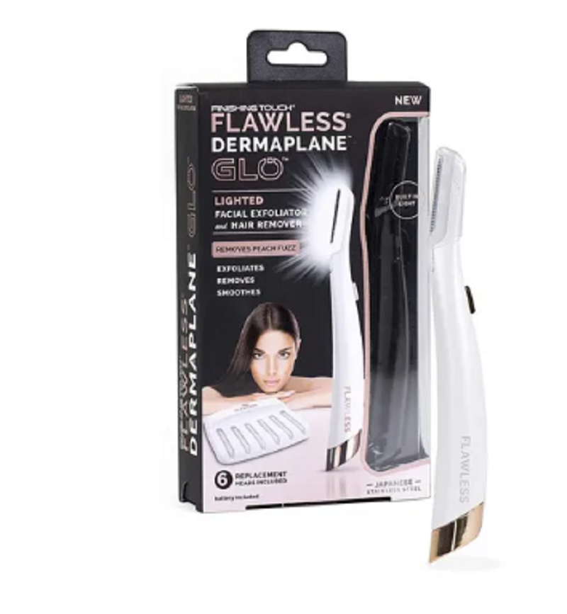 Depilador Flawless Exfoliante Facial Der