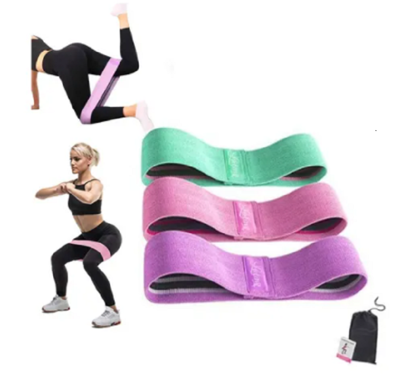 Miniatura 3 de Set Bandas Elásticas De Tela X3 Resisten