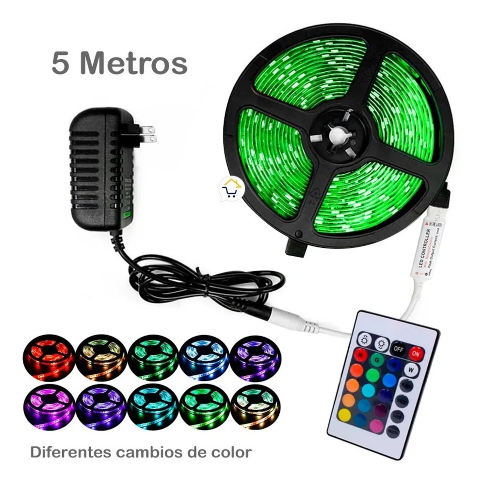 Miniatura 2 de Cinta Luz Led 5 Metros Multicolor