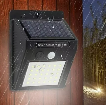 Luz Led Exterior Energia Solar Sensor