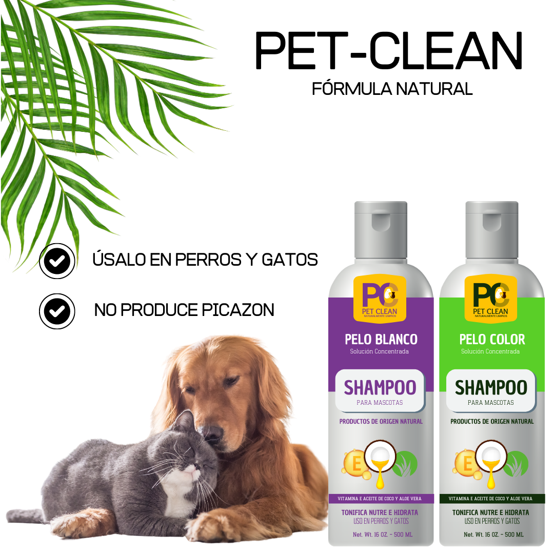 Kit Para Perro Shampoo Rinse X 2 4