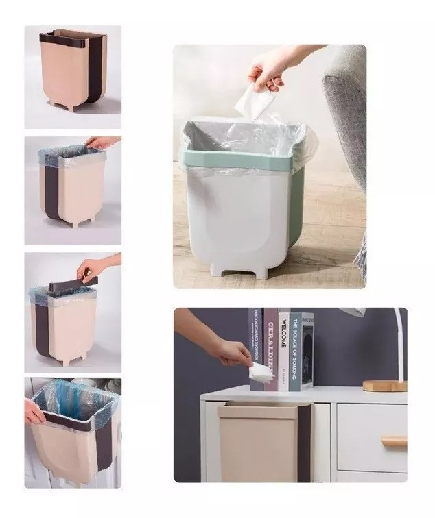 Miniatura 5 de Caneca Basurero Bote Cocina Plegable