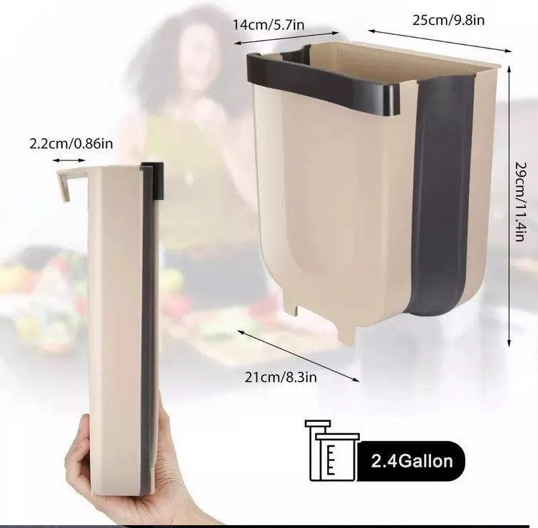 Miniatura 3 de Caneca Basurero Bote Cocina Plegable