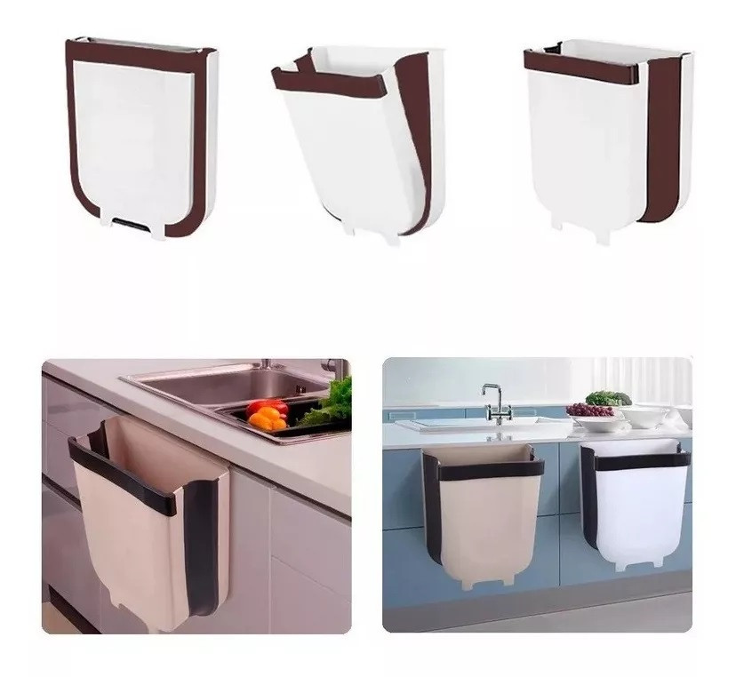 Miniatura 6 de Caneca Basurero Bote Cocina Plegable
