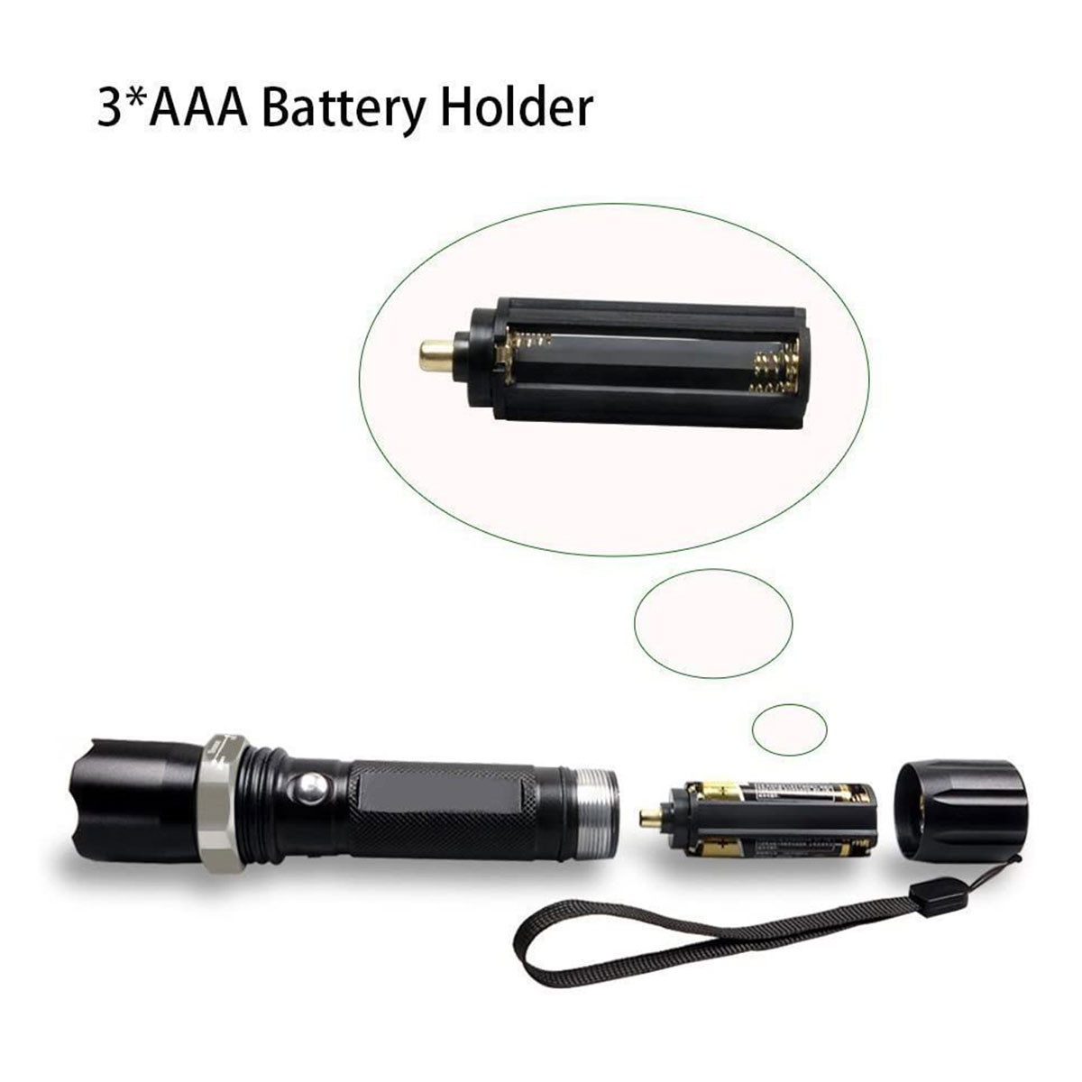 Miniatura 4 de Linterna Táctica Swat mas  Baliza