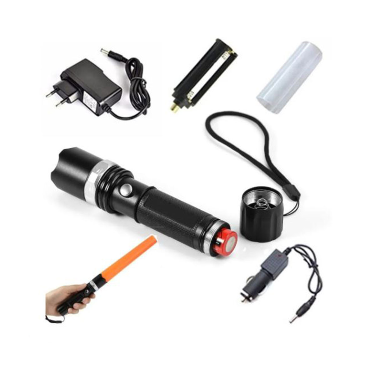 Miniatura 2 de Linterna Táctica Swat mas  Baliza