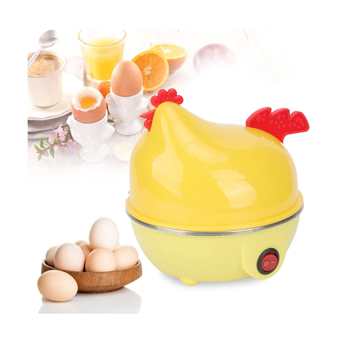 Hervidor De Huevos Gallina Eléctrica