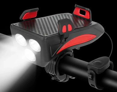 Miniatura 3 de Luz de bicicleta multifunción 4 en 1