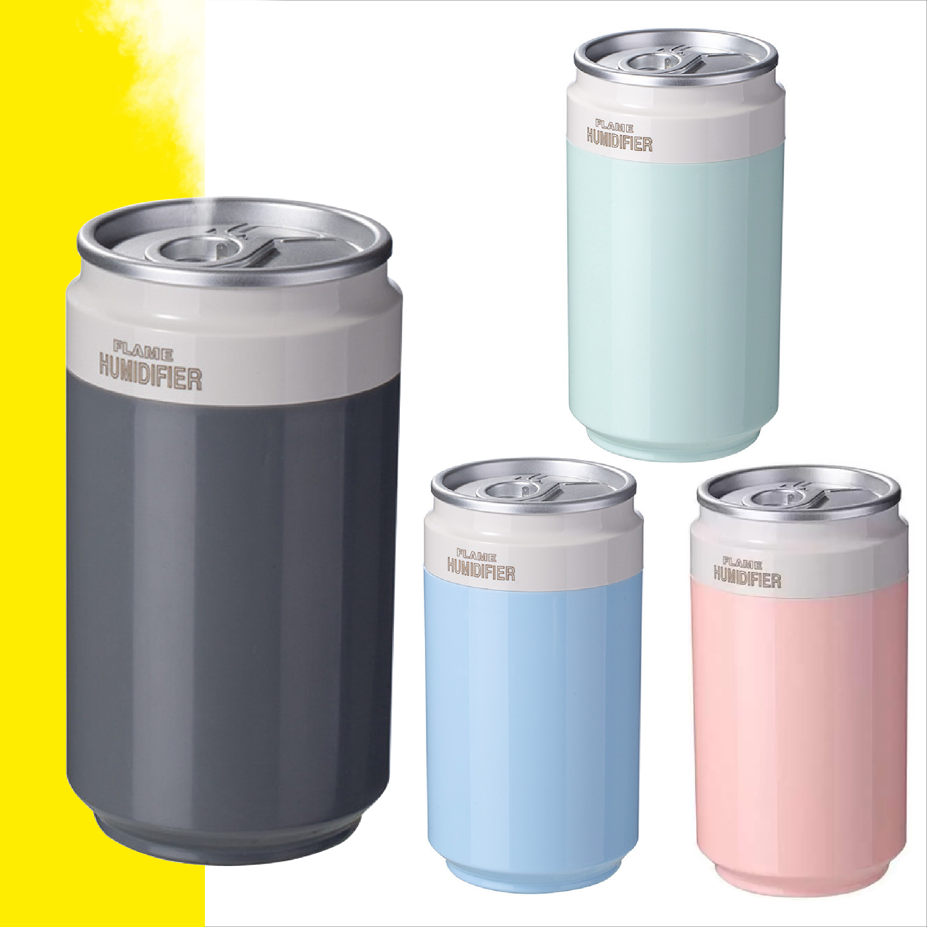 Humidificador Difusor Estilo Lata Usb