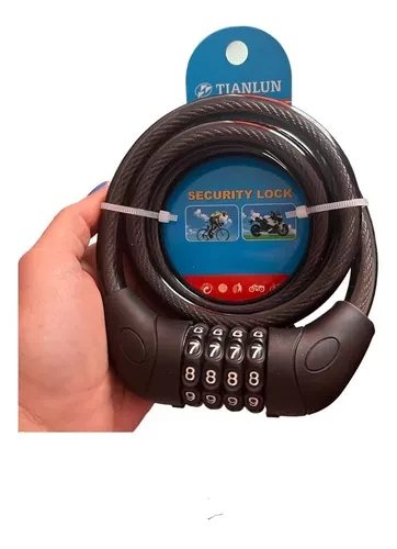 Candado Guaya Con Clave Bicicletas Motos