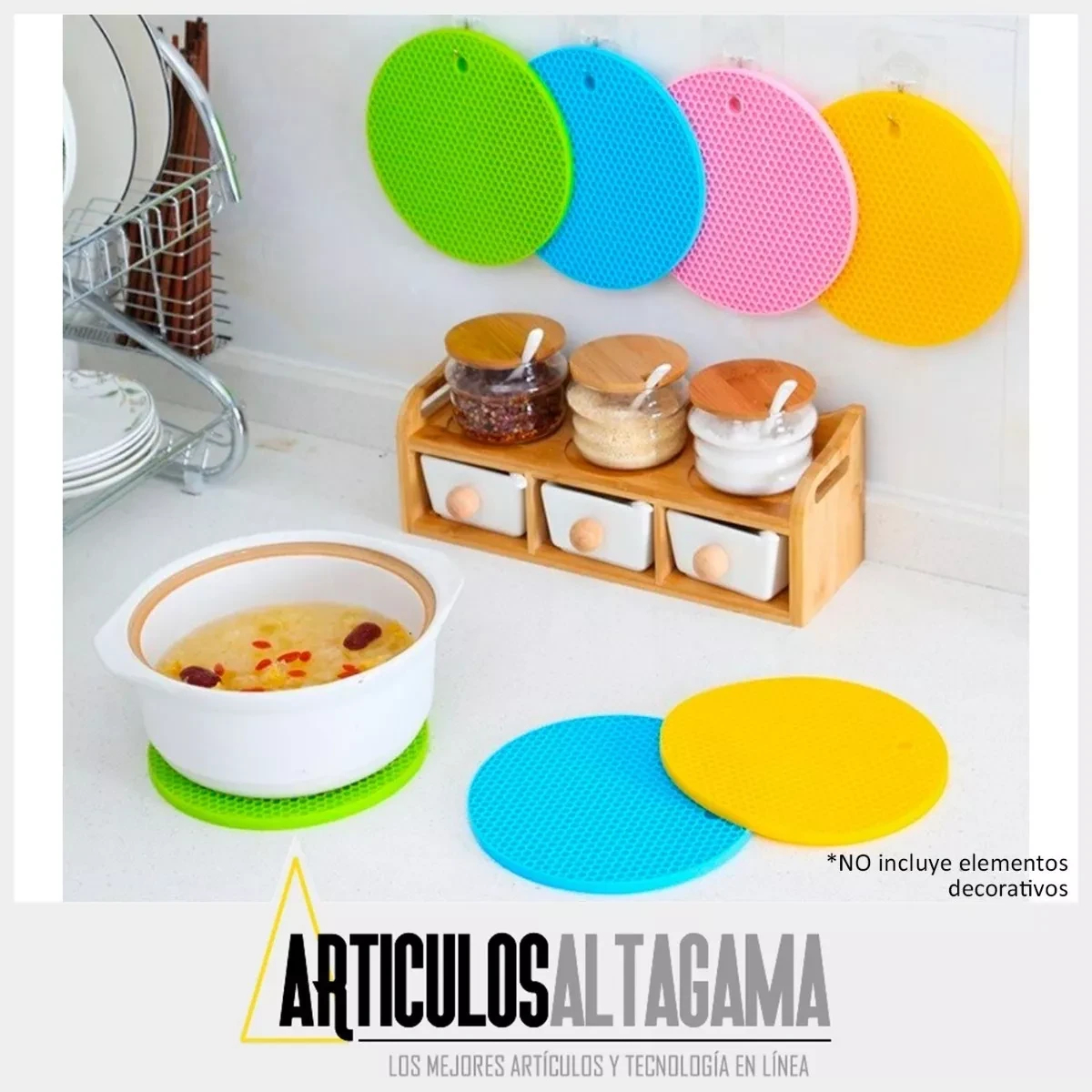 Soporte De Silicona Para Olla