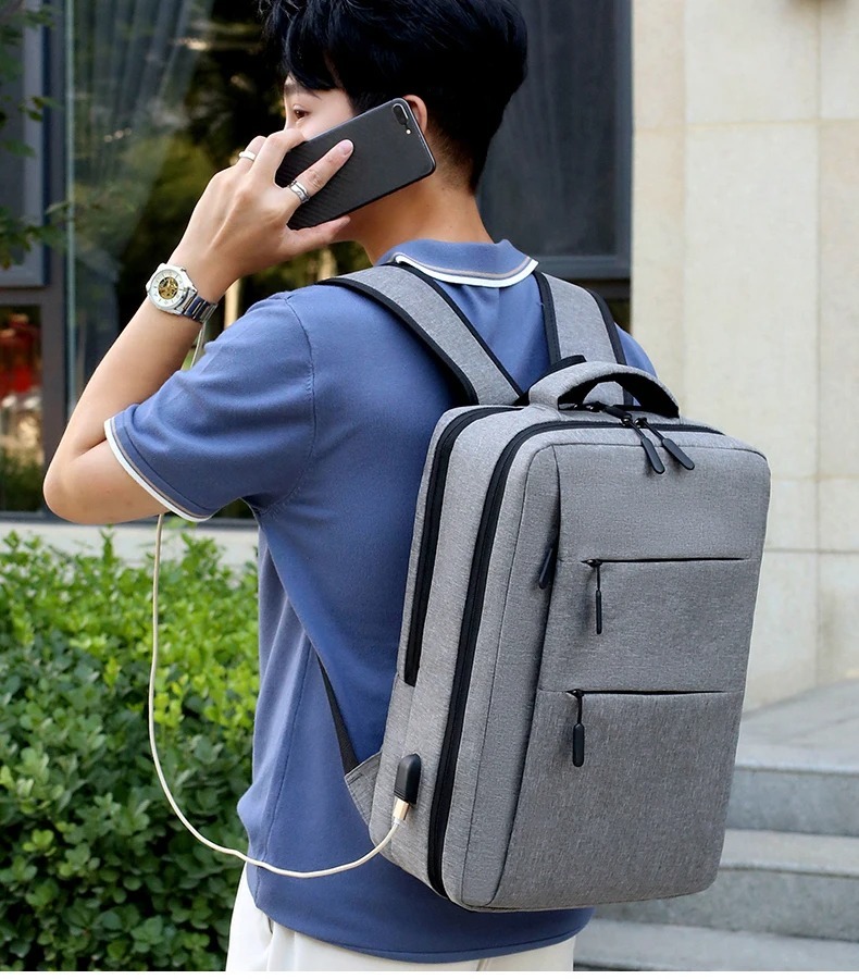 Miniatura 3 de Morral Antirrobo Con Puerto USB