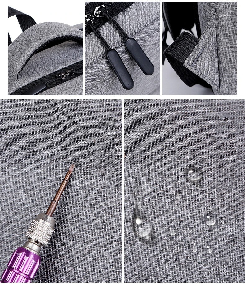 Miniatura 5 de Morral Antirrobo Con Puerto USB