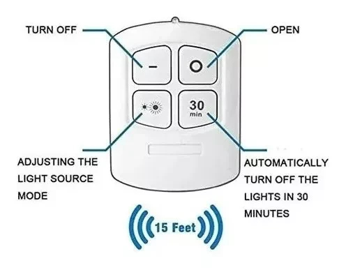 Miniatura 2 de Juego bombillas luces inalambricas x 3