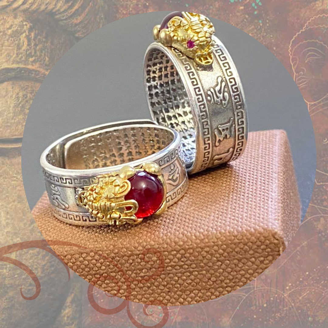 Miniatura 2 de ANILLO CORAZON BUDA