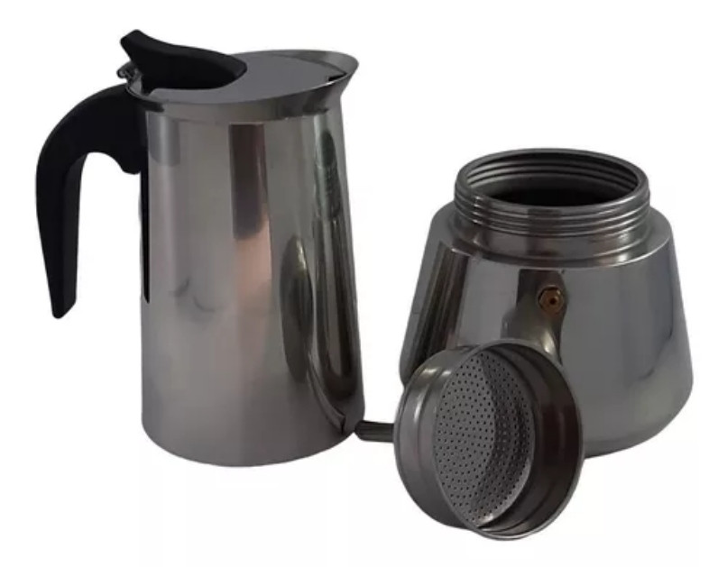 Cafetera Acero Inoxidable De 12