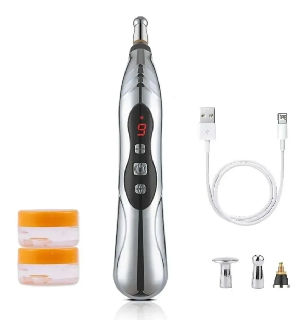 Pluma Acupuntura Recargable Carga Usb 3