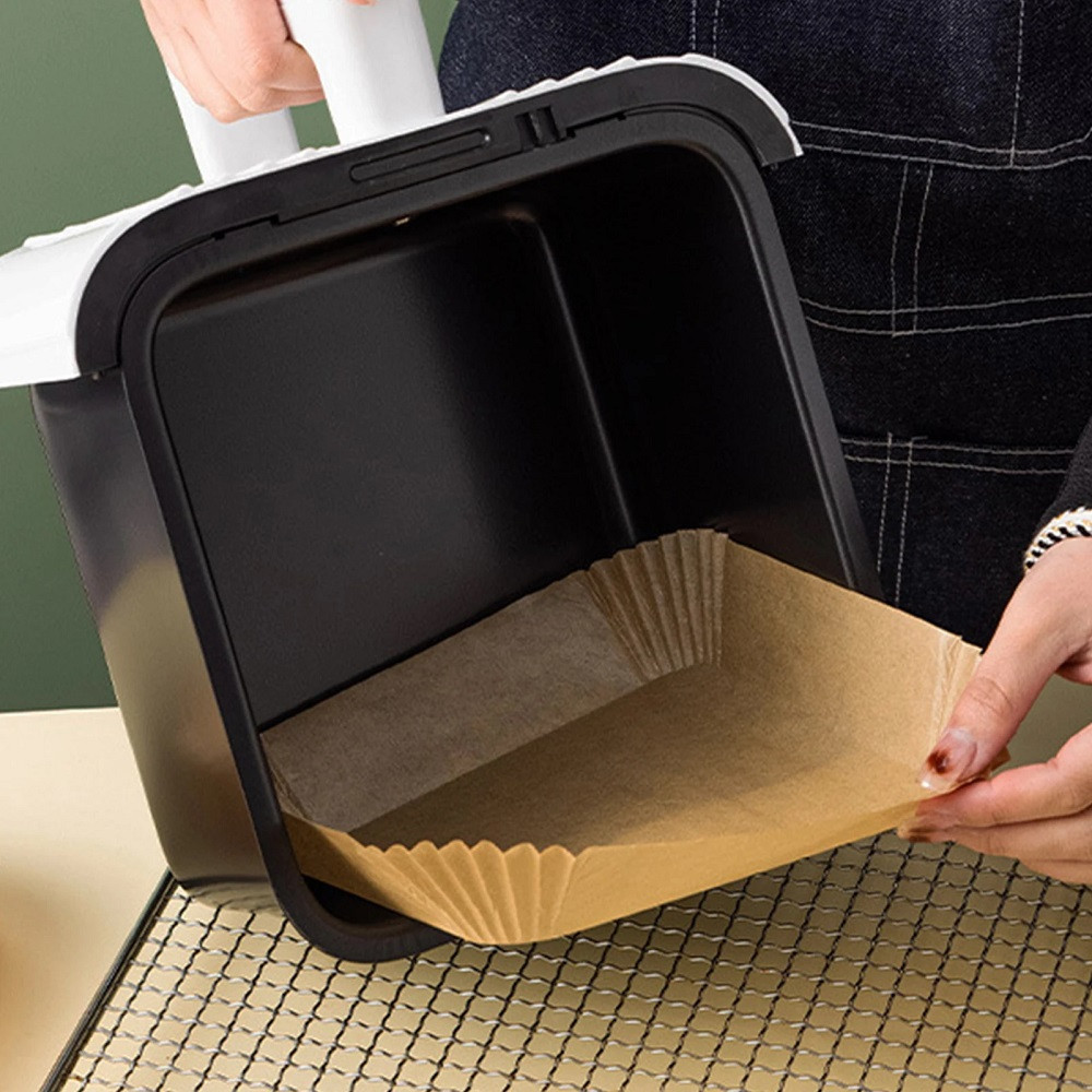 Molde para air fryer y horno x100 piezas