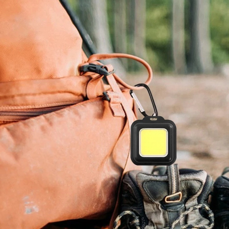 Linterna multifuncional llavero recargab