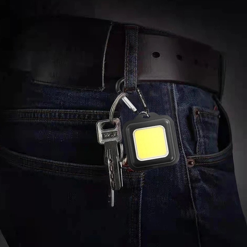 Miniatura 2 de Linterna multifuncional llavero recargab