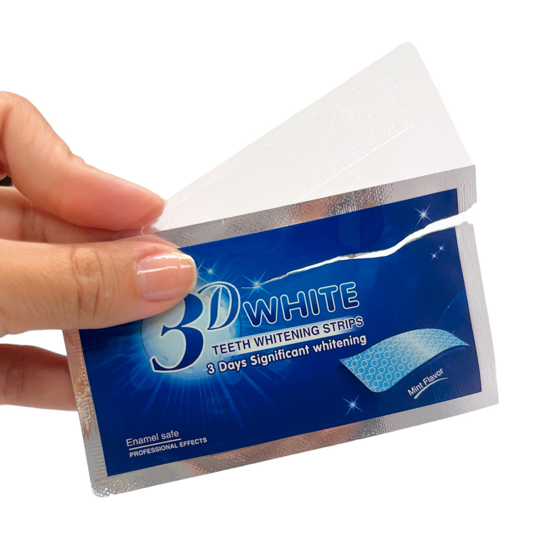 Tiras blanqueamiento dental 3D white