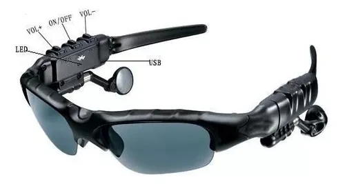 Gafas manos libres con audífon