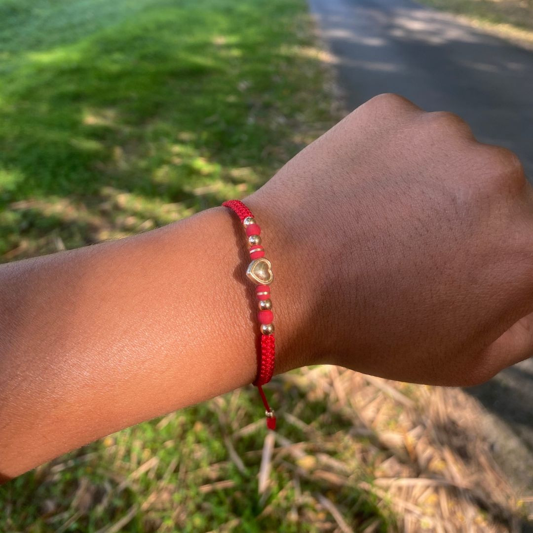 Miniatura 2 de Pulsera de Corazón en Oro laminado 18K