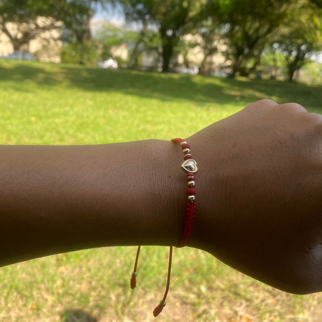 Pulsera de Corazón en Oro laminado 18K
