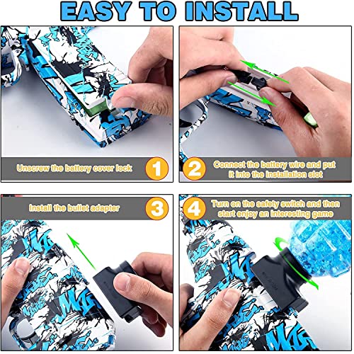 Miniatura 8 de Pistola Hidrogel Recargable Mini Ak-47