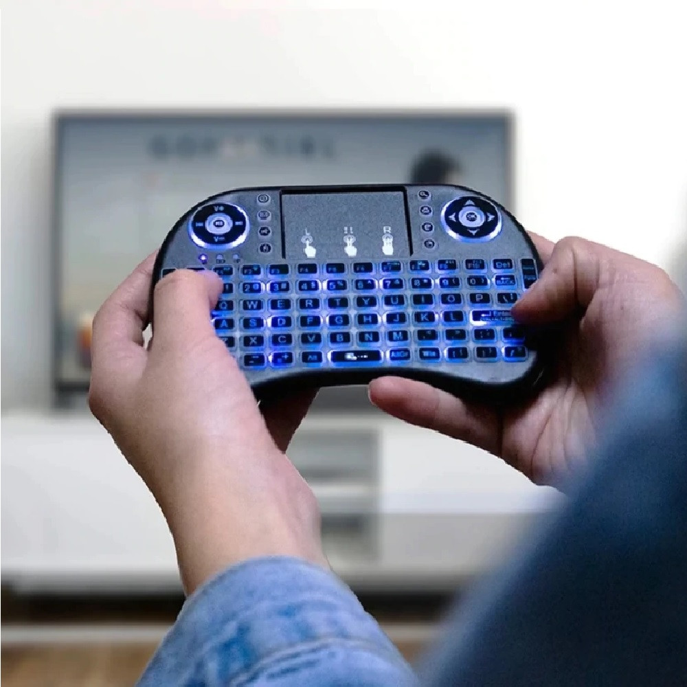 Mini teclado control para TV inalámbrico