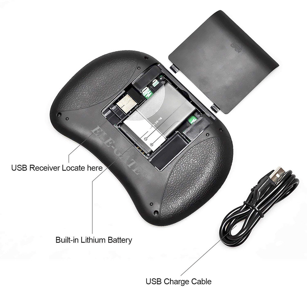 Miniatura 3 de Mini teclado control para TV inalámbrico