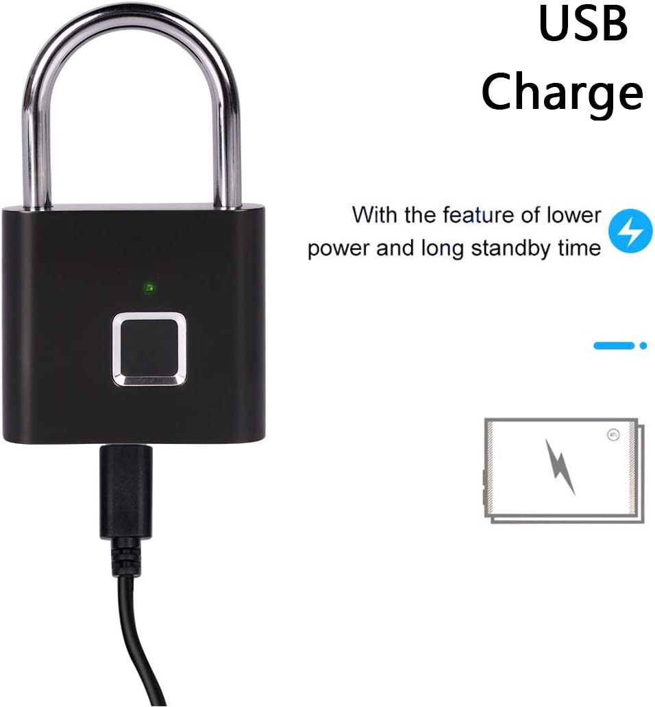 Miniatura 4 de Candado De Seguridad Con Lector De Huell