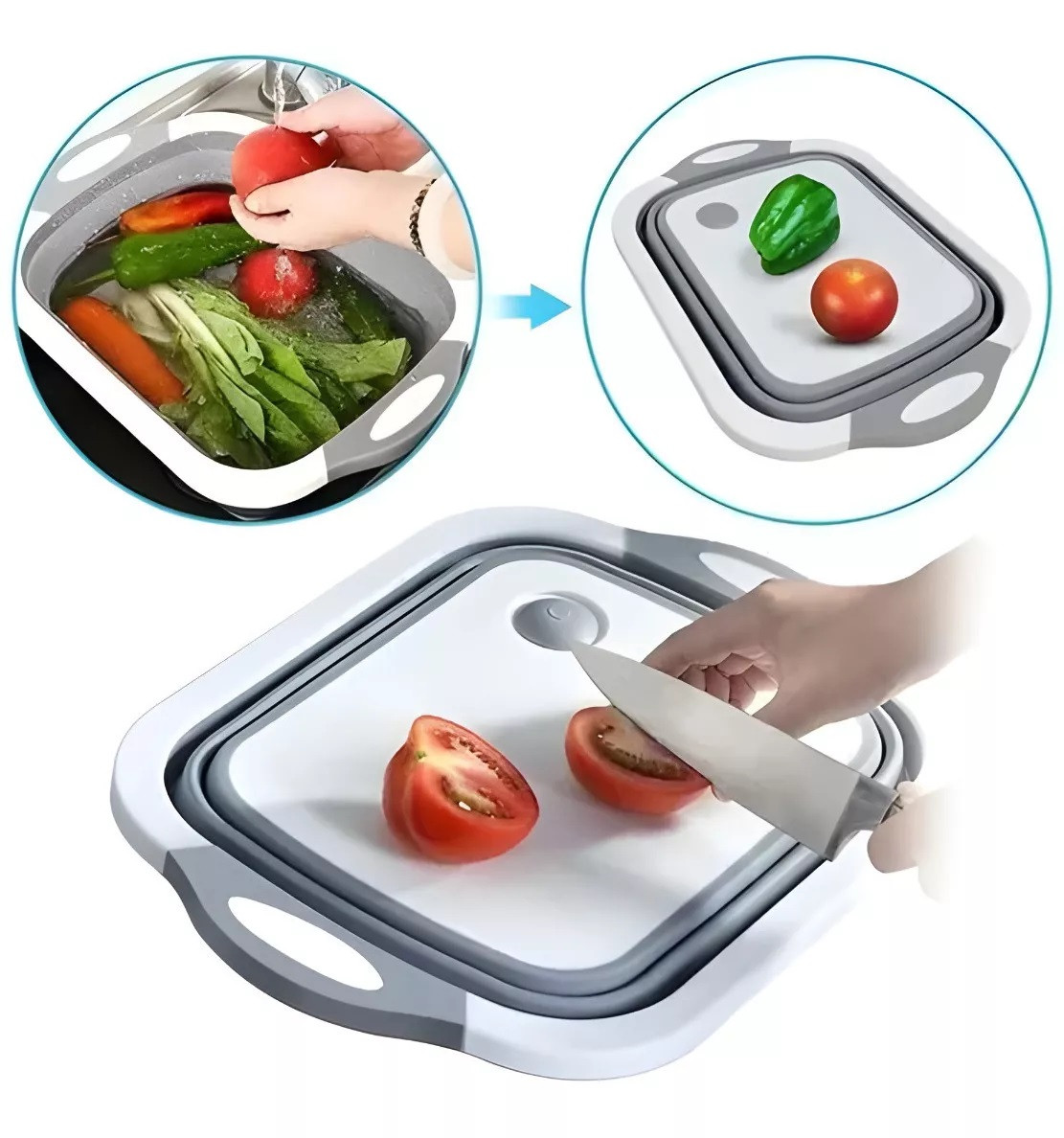 Miniatura 2 de Tabla 4 En 1 Multiuso Bandeja Escurridor