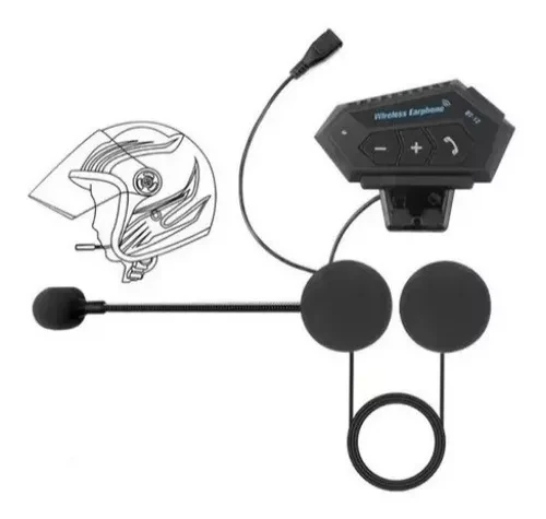 Miniatura 3 de Intercomunicador Bt 12 Auriculares Moto