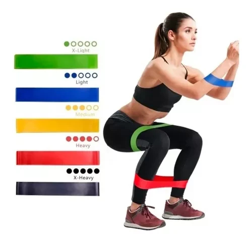 Bandas Elasticas Cerradas X5 Ejercicio
